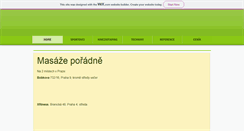 Desktop Screenshot of masazeporadne.cz