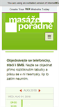 Mobile Screenshot of masazeporadne.cz